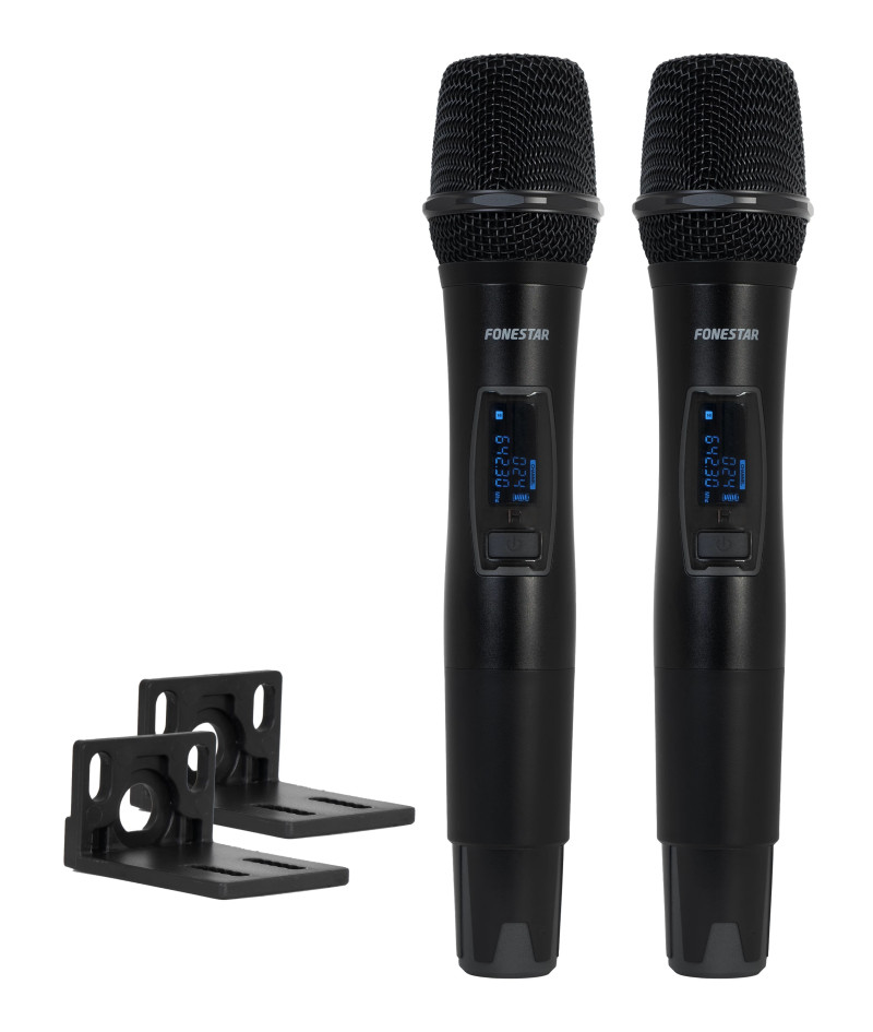 Acheter Microphone professionnel sans fil UHF, 2 pièces, haute